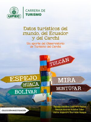 cover image of Datos turísticos del mundo, del Ecuador y del Carchi